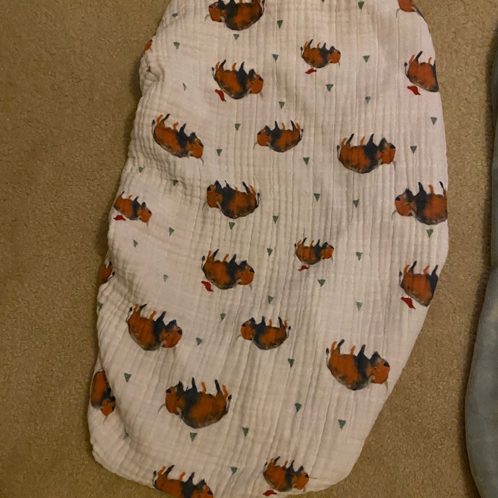 Little unicorn muslin buffalo changing pad cover